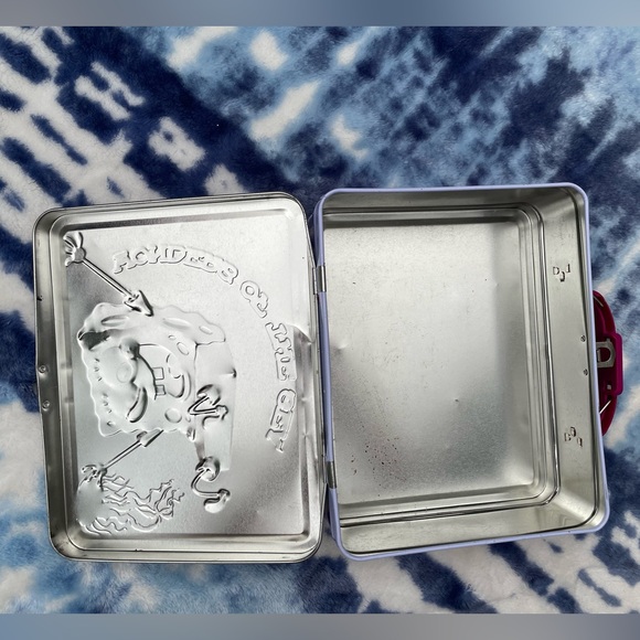 2011 SpongeBob Squarepants & Patrick Collectable Wonder Of The Sea Tin Lunch Box - Picture 10 of 11